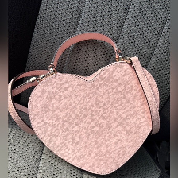 Kate Spade Love Shack Heart Pink Crossbody - Picture 5 of 10